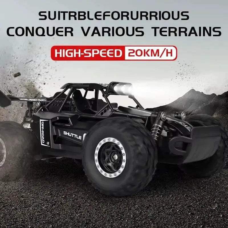  High-Speed LED Remote Control Car - 20KM/H Fun Toyland EU -  ToylandEU™