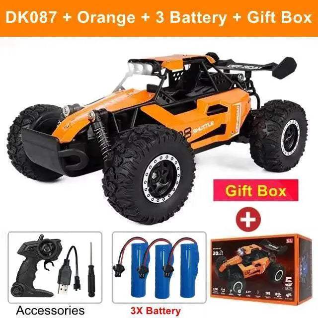  High-Speed LED Remote Control Car - 20KM/H Fun Toyland EU -  ToylandEU™