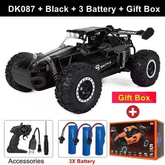 High-Speed LED Remote Control Car - 20KM/H Fun Toyland EU -  ToylandEU™