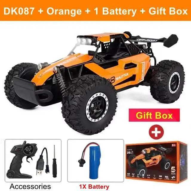  High-Speed LED Remote Control Car - 20KM/H Fun Toyland EU -  ToylandEU™