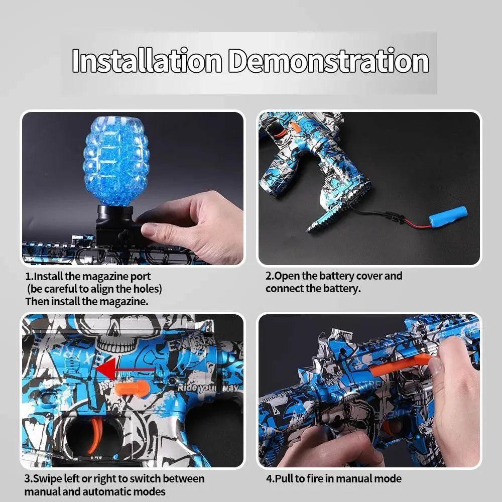  High-Speed M416 Electric Ball Blaster for Kids and Adults -  ToylandEU™