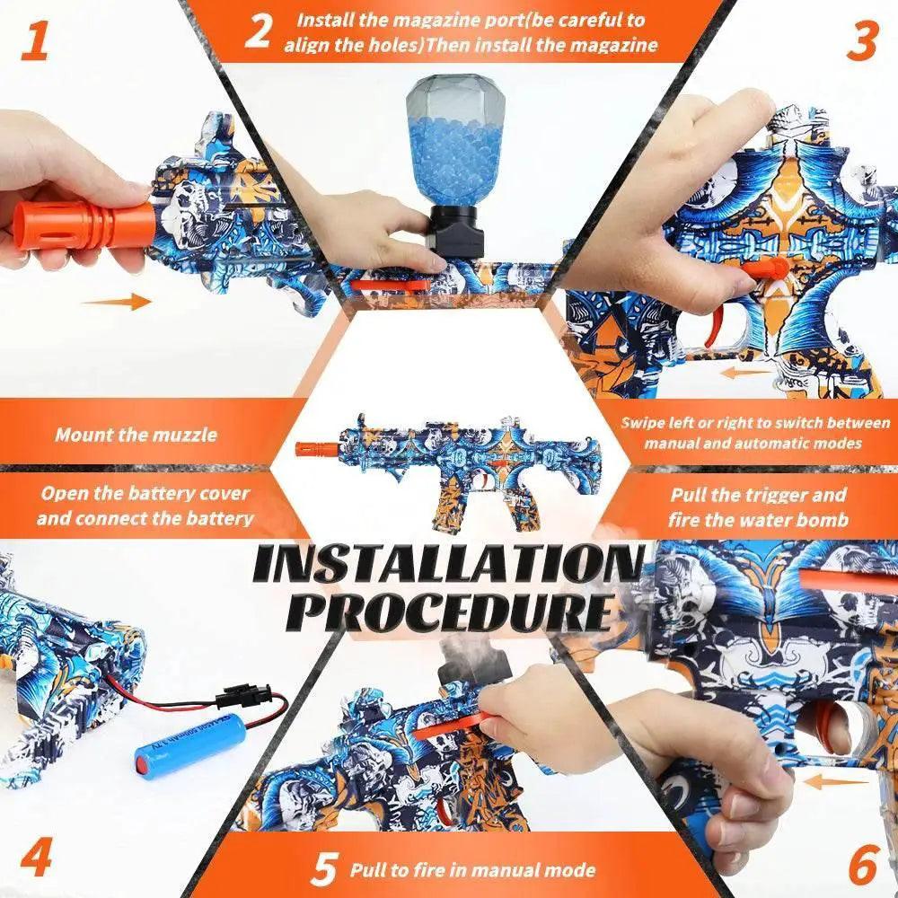  High-Speed M416 Electric Ball Blaster for Kids and Adults -  ToylandEU™