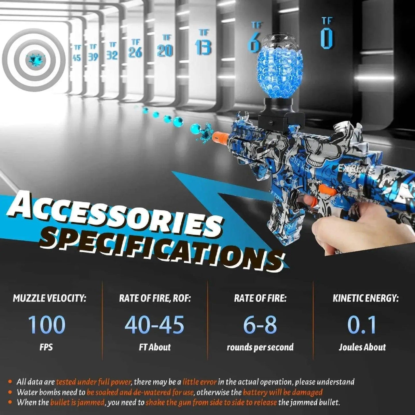 High-Speed M416 Electric Ball Blaster for Kids and Adults -  ToylandEU™