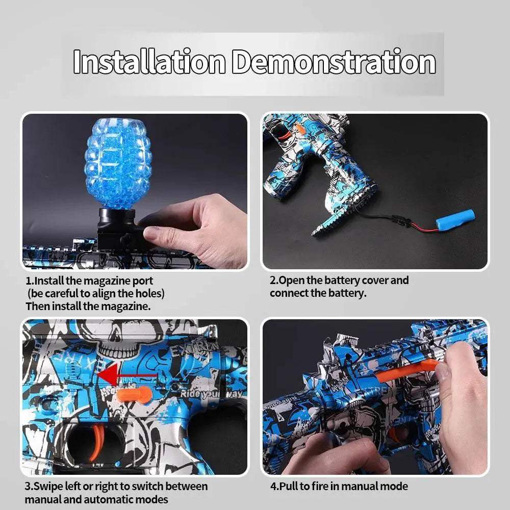  High-Speed M416 Electric Ball Blaster for Kids and Adults -  ToylandEU™