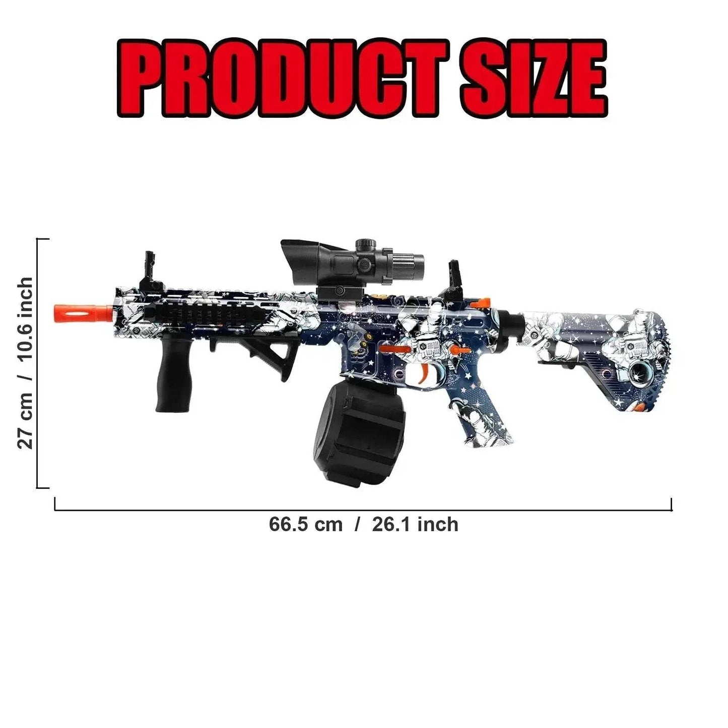 High Speed M416 Electric Gel Balls Gun Toys for Outdoor Games - ToylandEU