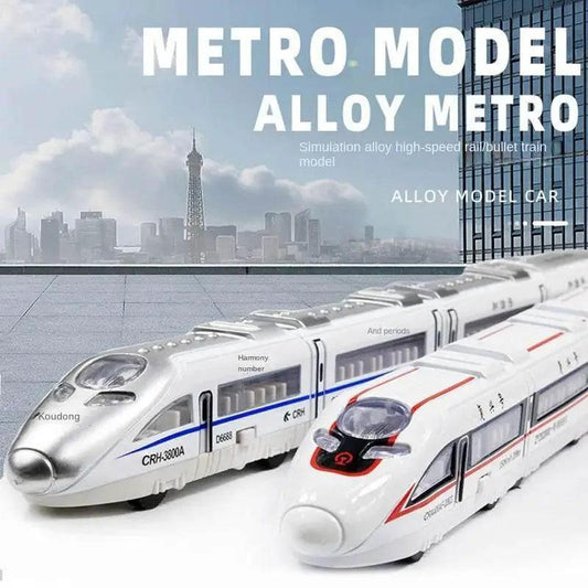  High-Speed Pull Back Metro Train Model - Fun Diecast Toy for Kids -  ToylandEU™