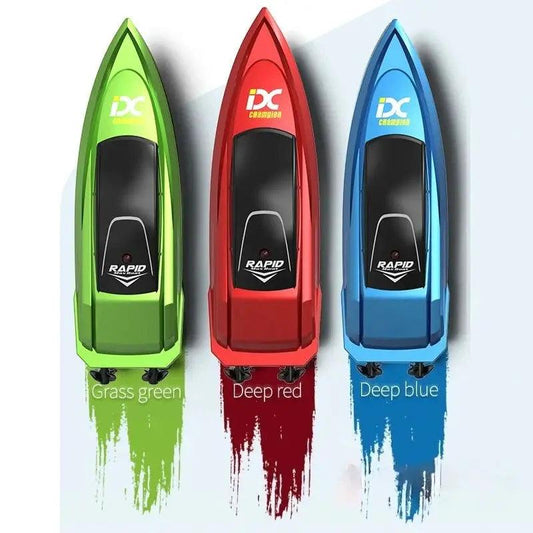 High Speed RC Boat LED Lights Remote Control Toy -  ToylandEU™