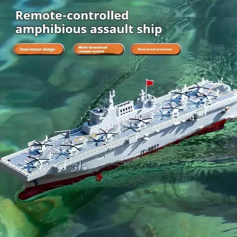  High Speed RC Boat Waterproof Destroyer Simulation -  ToylandEU™