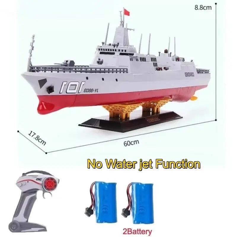  High Speed RC Boat Waterproof Destroyer Simulation -  ToylandEU™