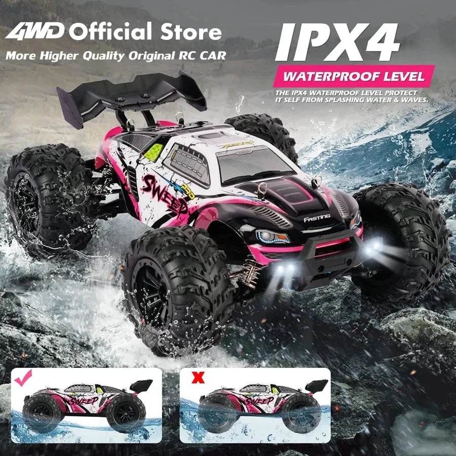 High Speed RC Car 4x4 Off Road Brushless Buggy For Kids - ToylandEU