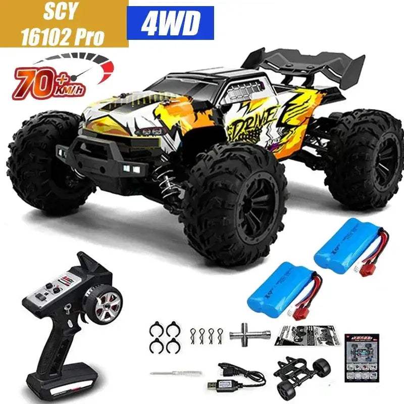 High Speed RC Car Brushless 4WD Off Road Drift Pro - ToylandEU