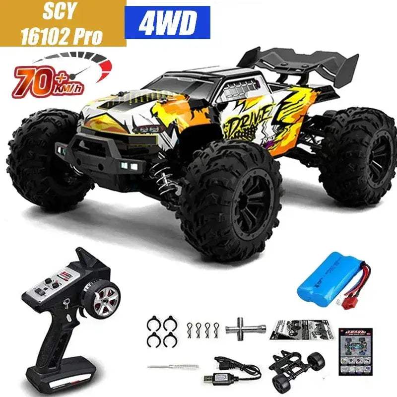 High Speed RC Car Brushless 4WD Off Road Drift Pro - ToylandEU