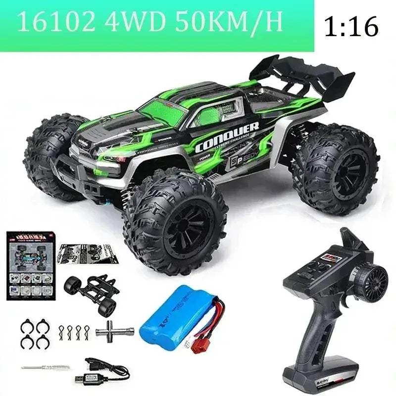 High Speed RC Car With Brushless Motor And Led Lights - ToylandEU