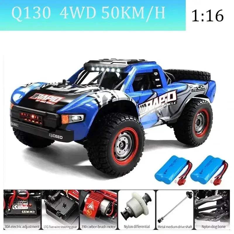 High Speed RC Car With Brushless Motor And Led Lights - ToylandEU