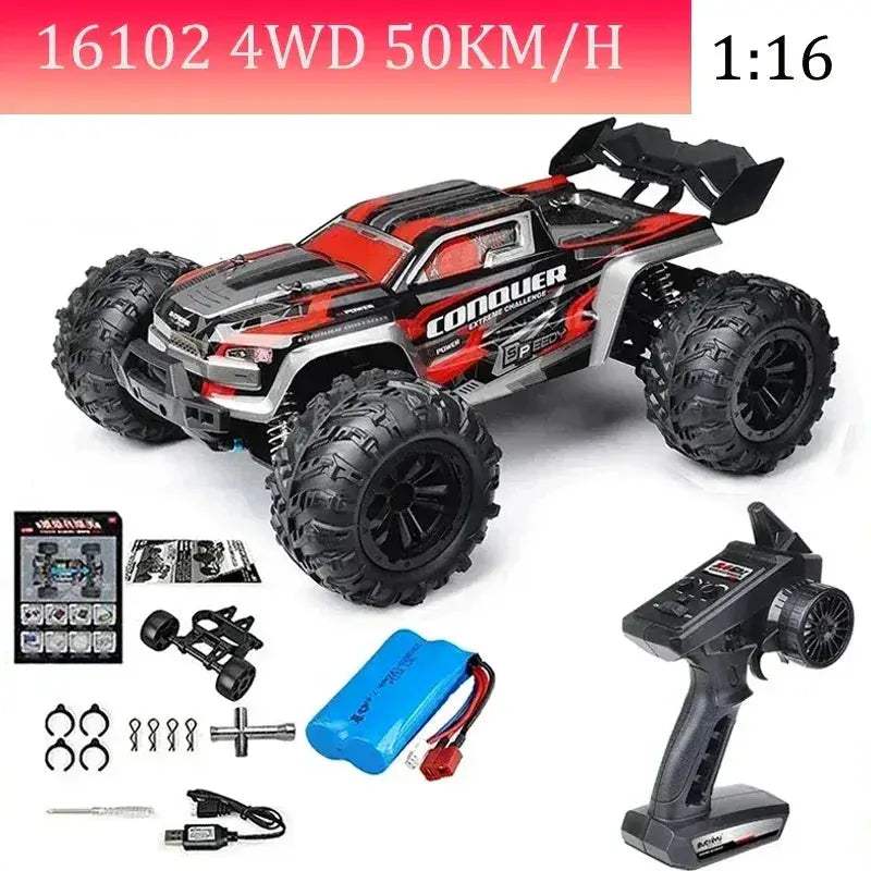 High Speed RC Car With Brushless Motor And Led Lights - ToylandEU