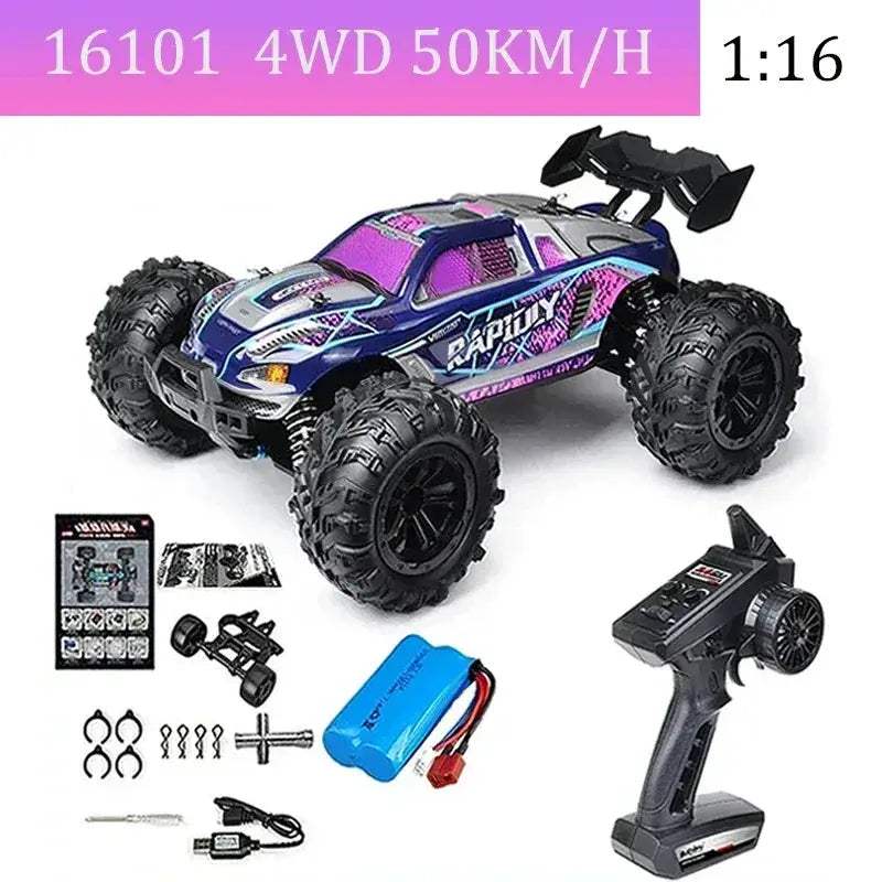 High Speed RC Car With Brushless Motor And Led Lights - ToylandEU