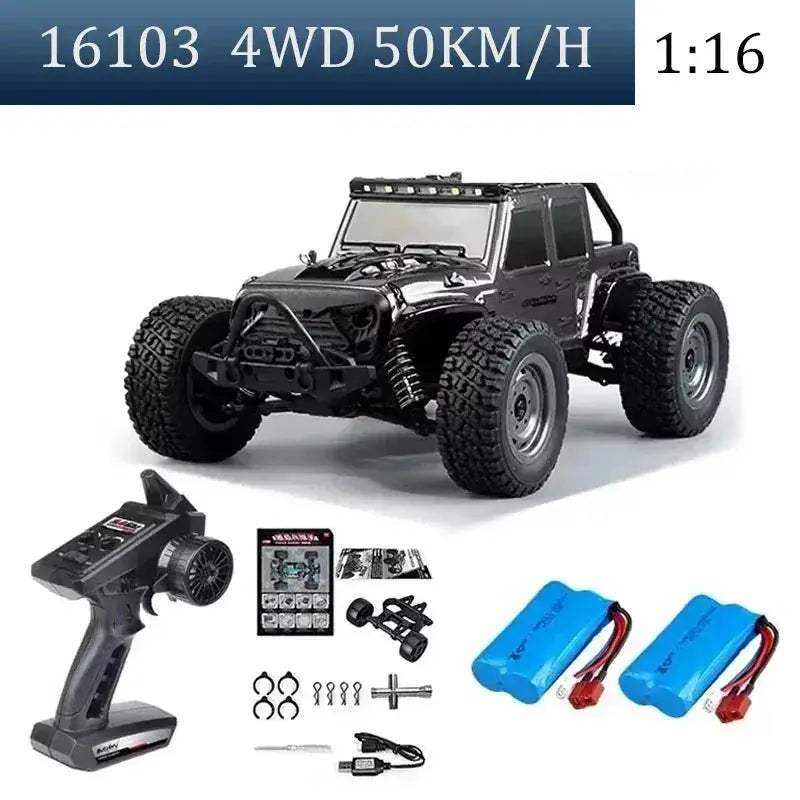 High Speed RC Car With Brushless Motor And Led Lights - ToylandEU