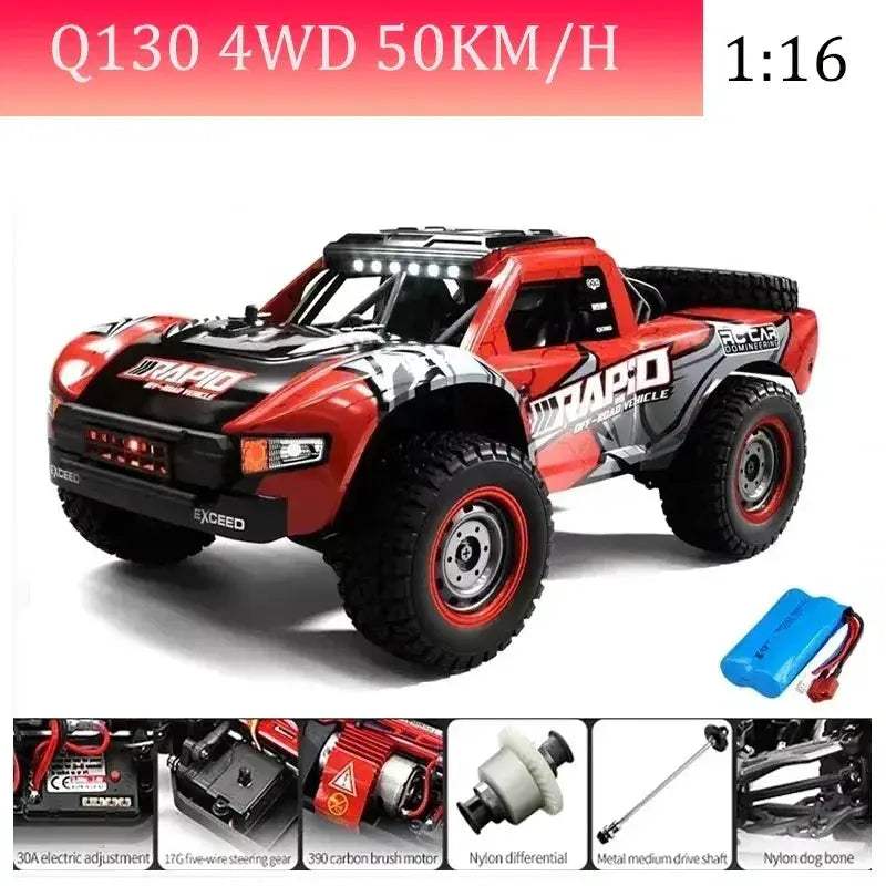 High Speed RC Car With Brushless Motor And Led Lights - ToylandEU