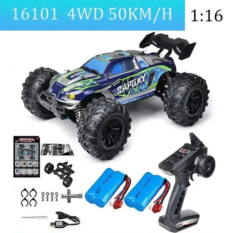 High Speed RC Car With Brushless Motor And Led Lights - ToylandEU
