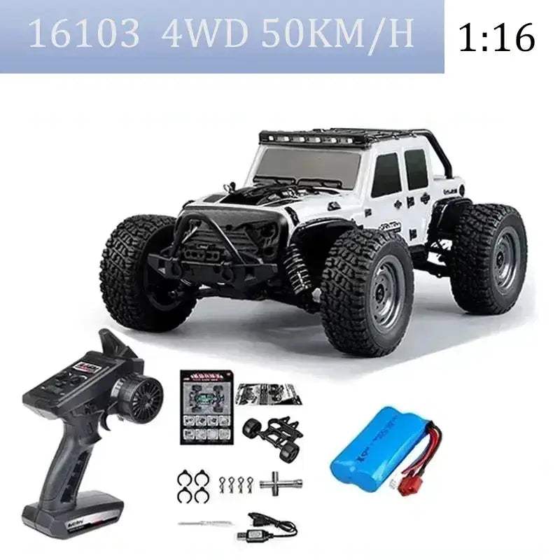 High Speed RC Car With Brushless Motor And Led Lights - ToylandEU
