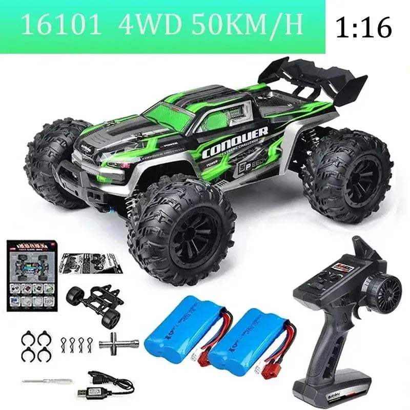 High Speed RC Car With Brushless Motor And Led Lights - ToylandEU