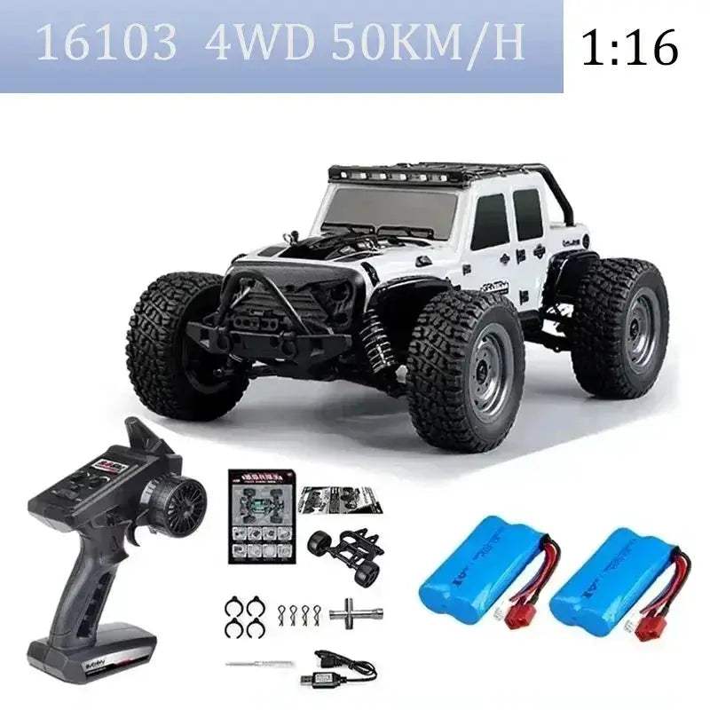 High Speed RC Car With Brushless Motor And Led Lights - ToylandEU