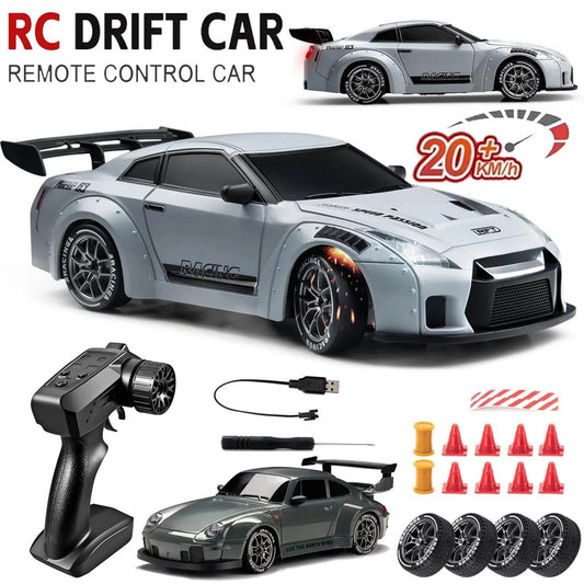 High Speed RC Drift Car 1 24 Scale LED Lights For Racing - ToylandEU