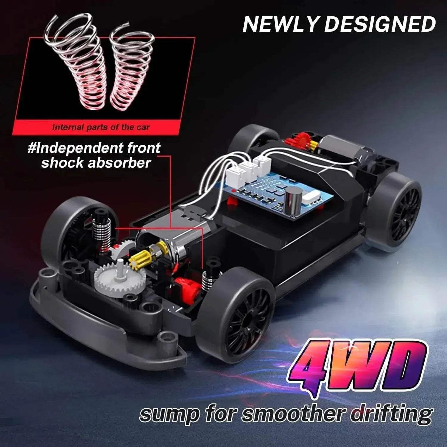  Fast RC Drift Car 1 24 Scale Racing LED Toyland EU -  ToylandEU™