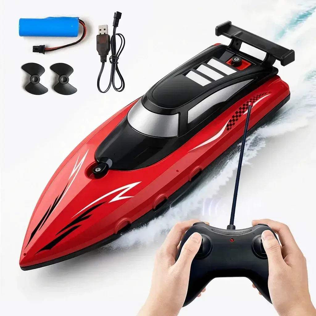 High Speed RC Racing Boat for Pool and Lake Adventures - ToylandEU