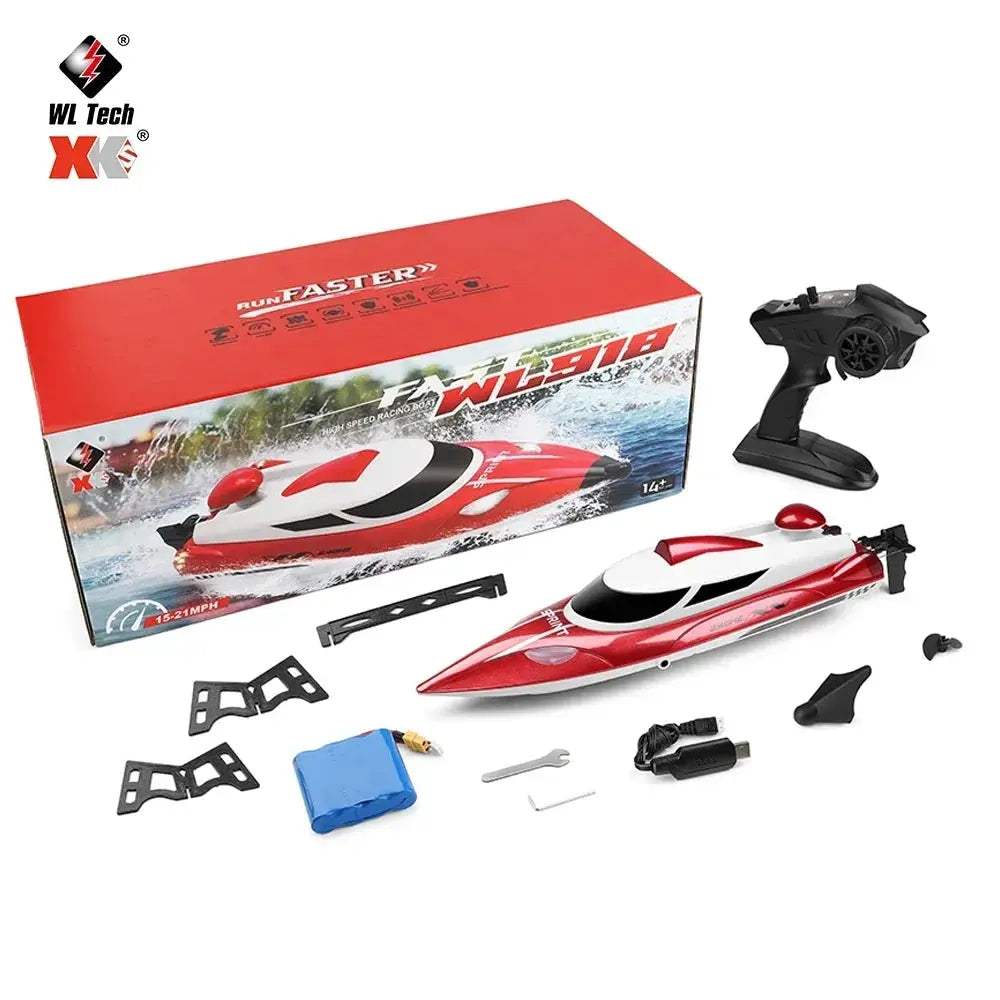 High Speed RC Speedboat WLtoys WL918 With Remote Control - ToylandEU