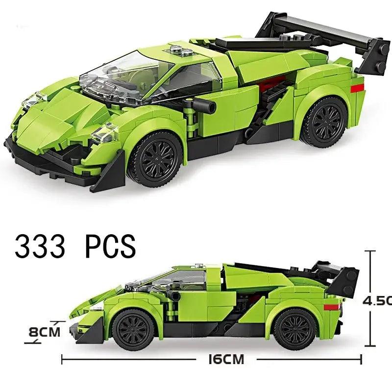  High Speed Racing Car Building Blocks Lego Compatible -  ToylandEU™