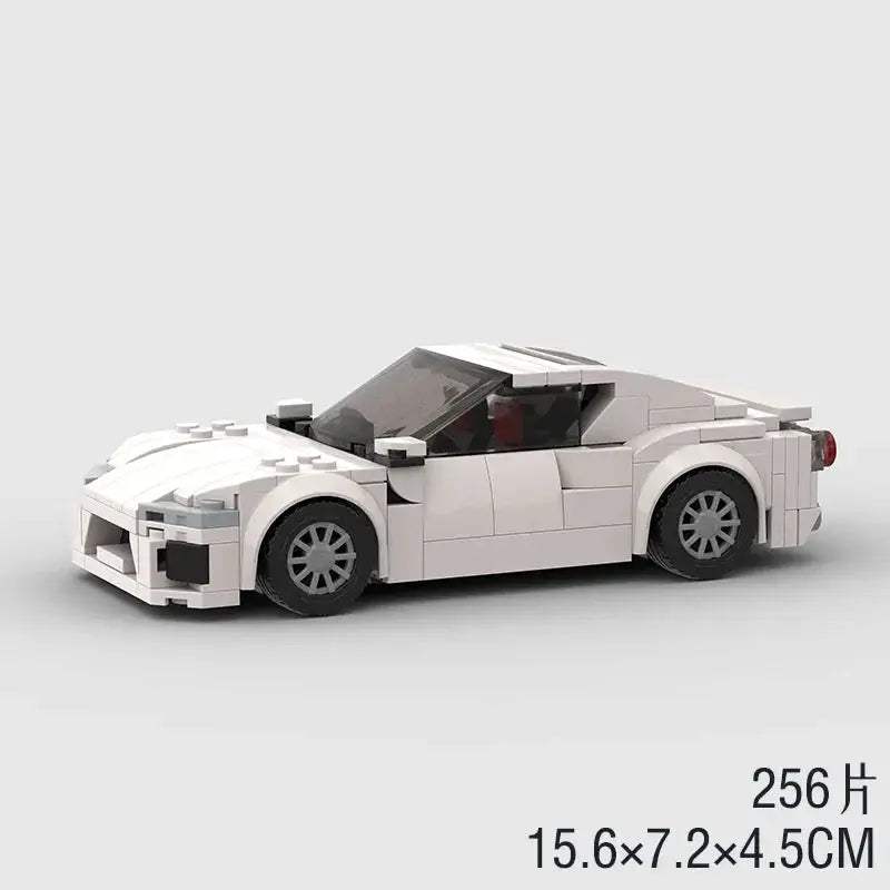 MOC Speed Super Race Car Vehicle Racing Model Building Blocks Bricks Rally Sport Pickup Truck Toy City Technical Christmas gift - ToylandEU