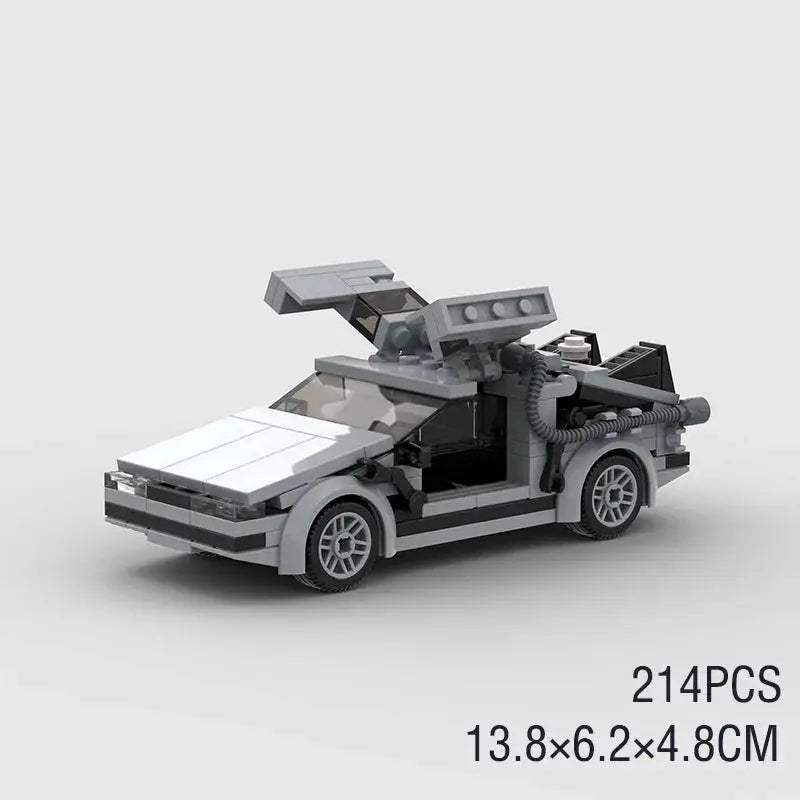 MOC Speed Super Race Car Vehicle Racing Model Building Blocks Bricks Rally Sport Pickup Truck Toy City Technical Christmas gift - ToylandEU