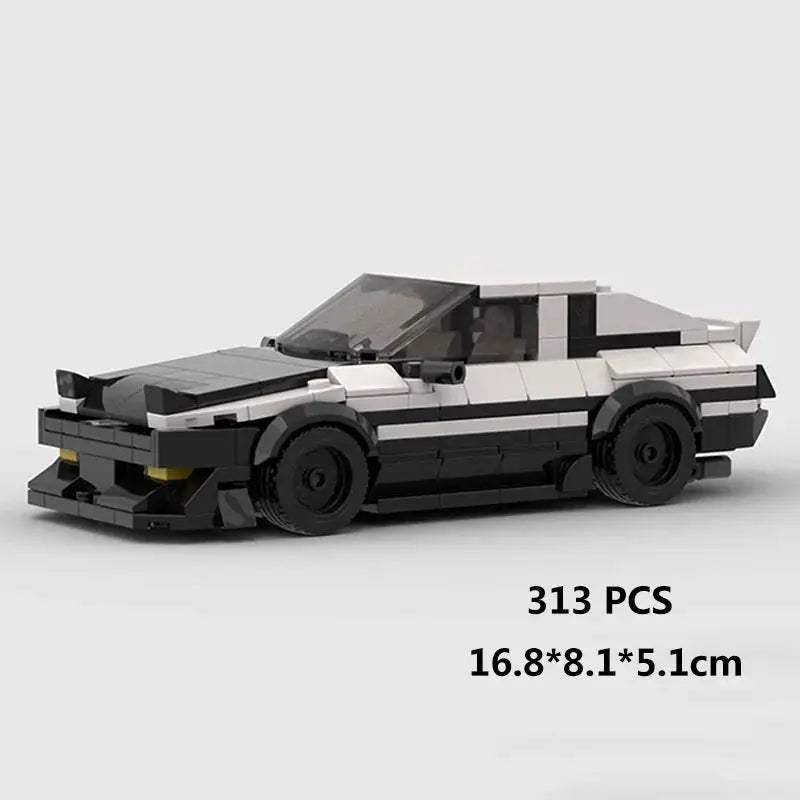 MOC Speed Super Race Car Vehicle Racing Model Building Blocks Bricks Rally Sport Pickup Truck Toy City Technical Christmas gift - ToylandEU