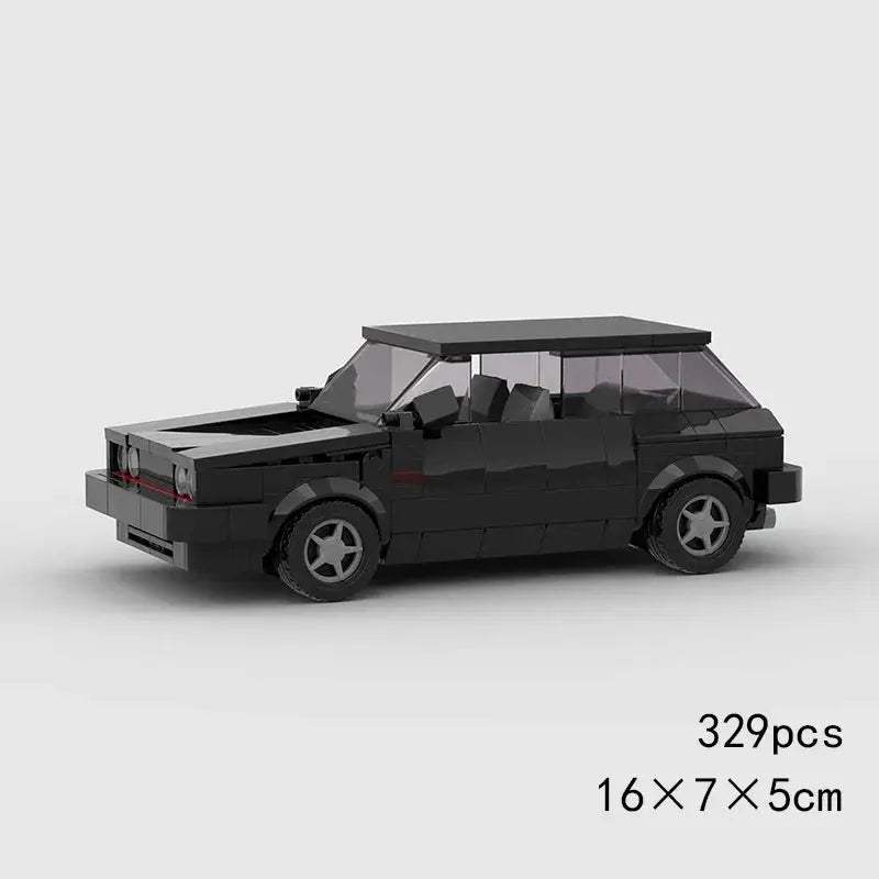 MOC Speed Super Race Car Vehicle Racing Model Building Blocks Bricks Rally Sport Pickup Truck Toy City Technical Christmas gift - ToylandEU