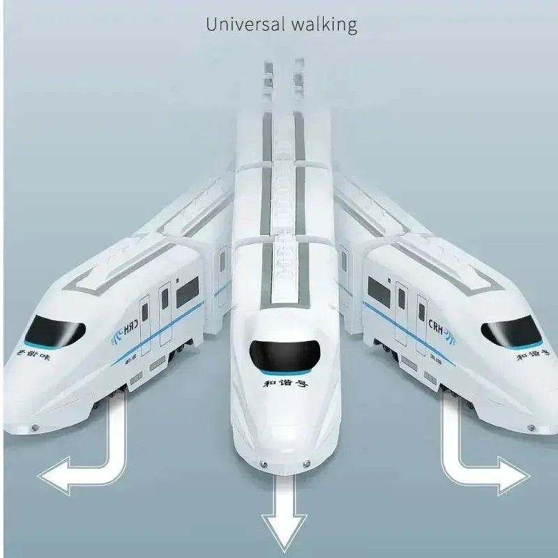  Kids High Speed Railway Train Toy With Sound And Light -  ToylandEU™