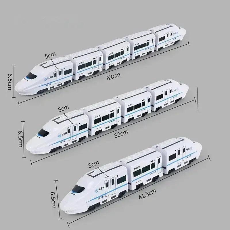  Kids High Speed Railway Train Toy With Sound And Light -  ToylandEU™