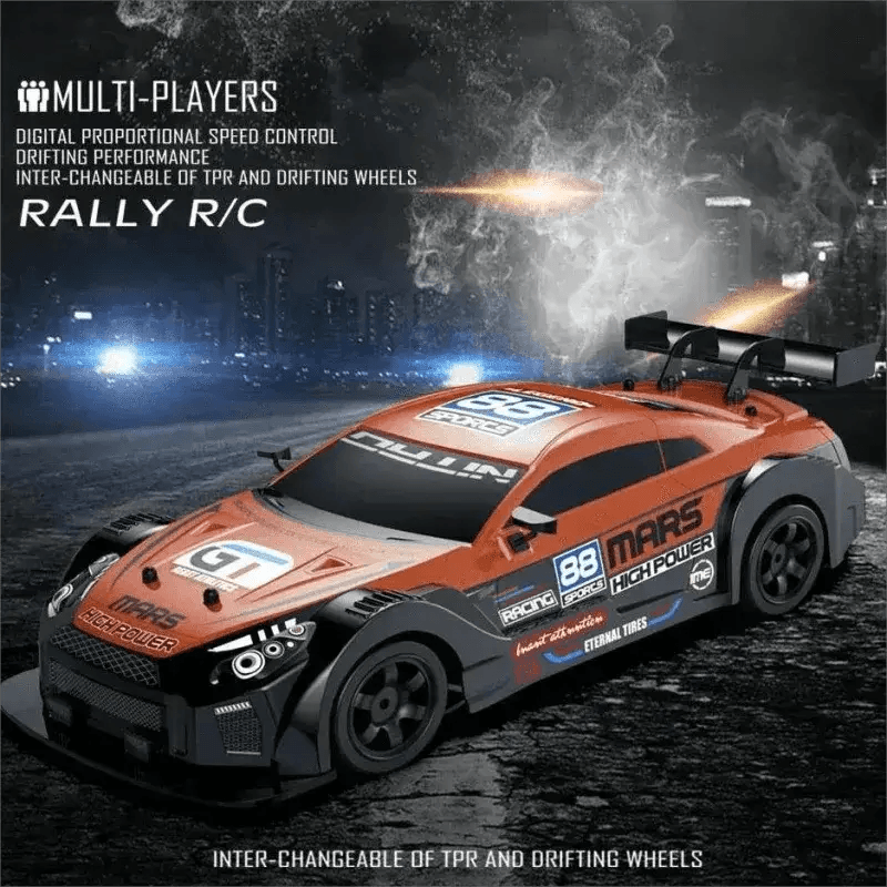  High Speed Remote Control Drift Car with Two Tire Options - ToylandEU  -  ToylandEU™