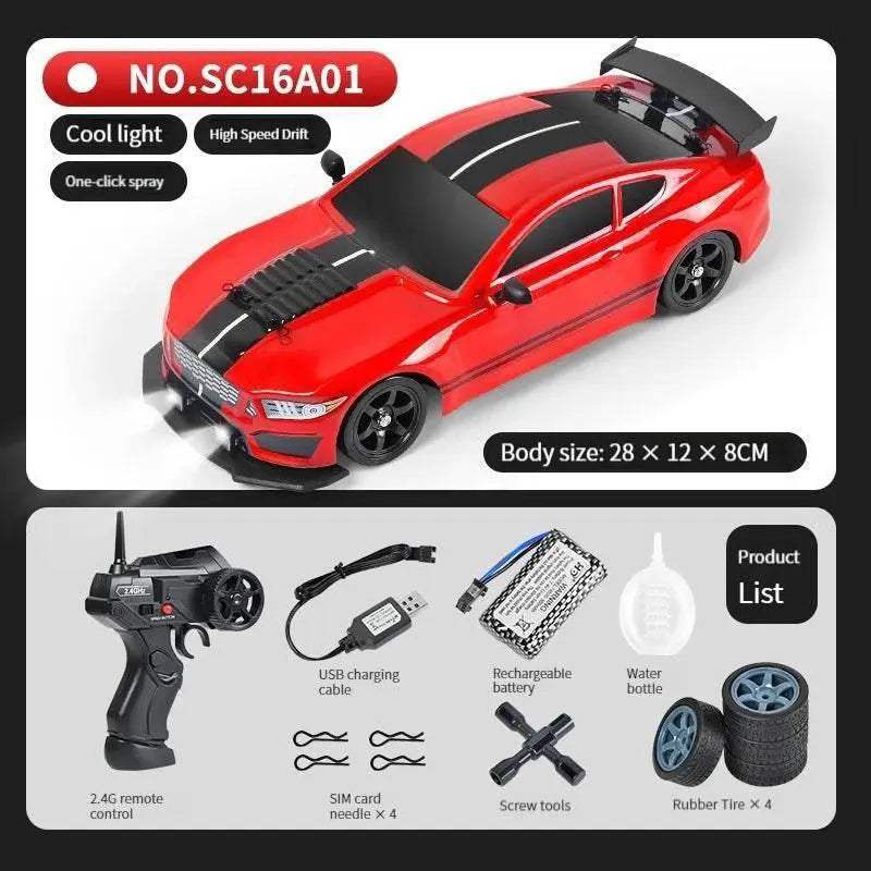  High Speed Remote Control Drift Car with Two Tire Options - ToylandEU  -  ToylandEU™