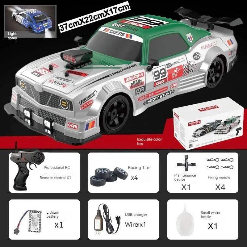  High Speed Remote Control Drift Car with Two Tire Options - ToylandEU  -  ToylandEU™