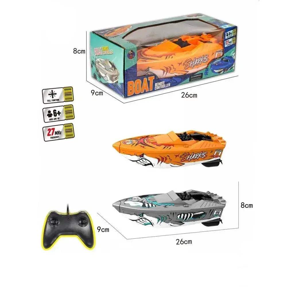High Speed Remote Control RC Boat Water Racer For Kids - ToylandEU