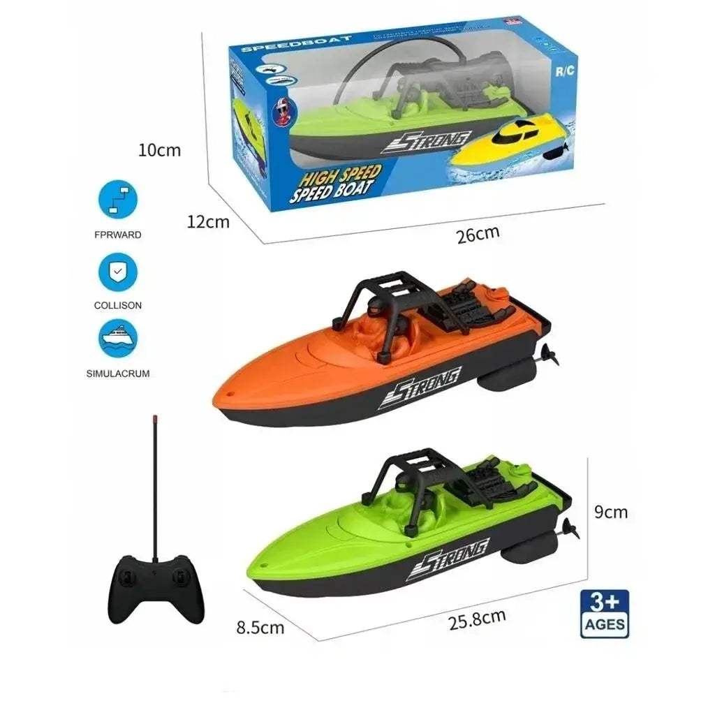 High Speed Remote Control RC Boat Water Racer For Kids - ToylandEU