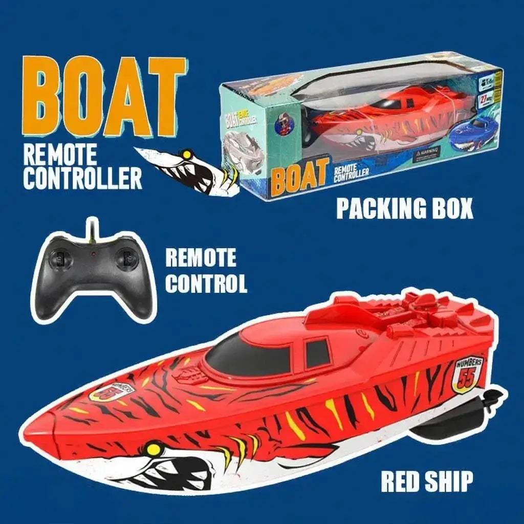 High Speed Remote Control RC Boat Water Racer For Kids - ToylandEU