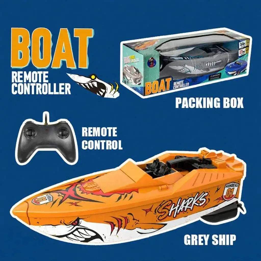 High Speed Remote Control RC Boat Water Racer For Kids - ToylandEU