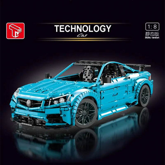 High-Tech 4129-Piece Sports Car Building Blocks Set - T5002 Model - ToylandEU