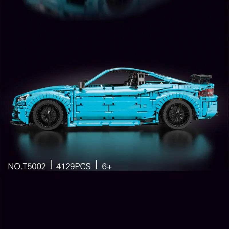 High-Tech 4129-Piece Sports Car Building Blocks Set - T5002 Model - ToylandEU