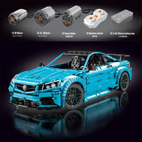 High-Tech 4129-Piece Sports Car Building Blocks Set - T5002 Model - ToylandEU