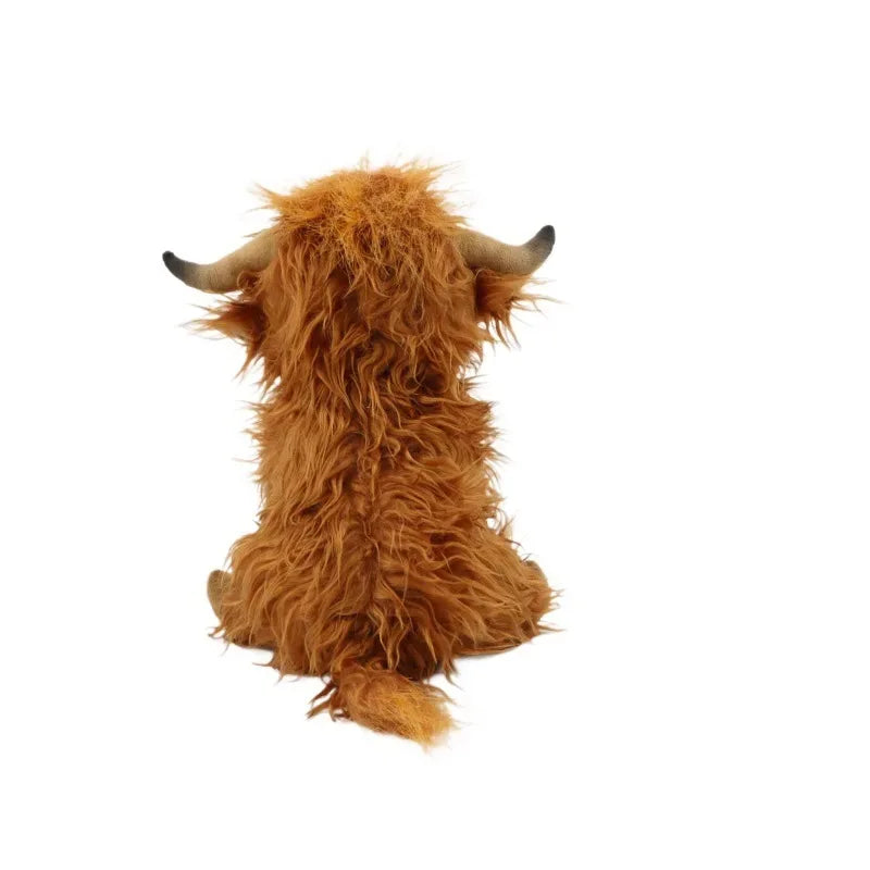 Highland Cow Plush Toy 30cm Soft Stuffed Gift for Kids - ToylandEU