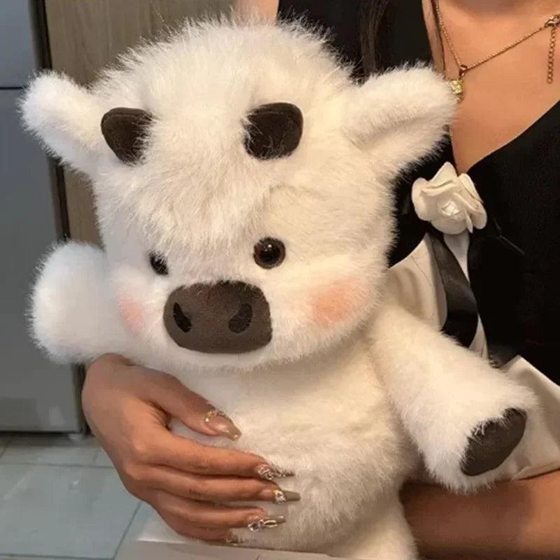  Highland Cow Plush Toy Soft Huggable Gift For All Ages 