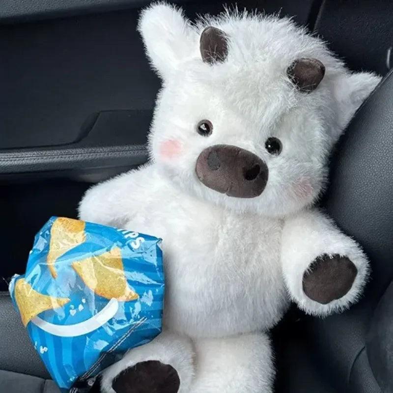  Highland Cow Plush Toy Soft Huggable Gift For All Ages 